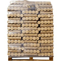 Palette de bûches densifiées cylindriques 100 % feuillus