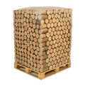 Palette de bûches de bois densifié feuillus