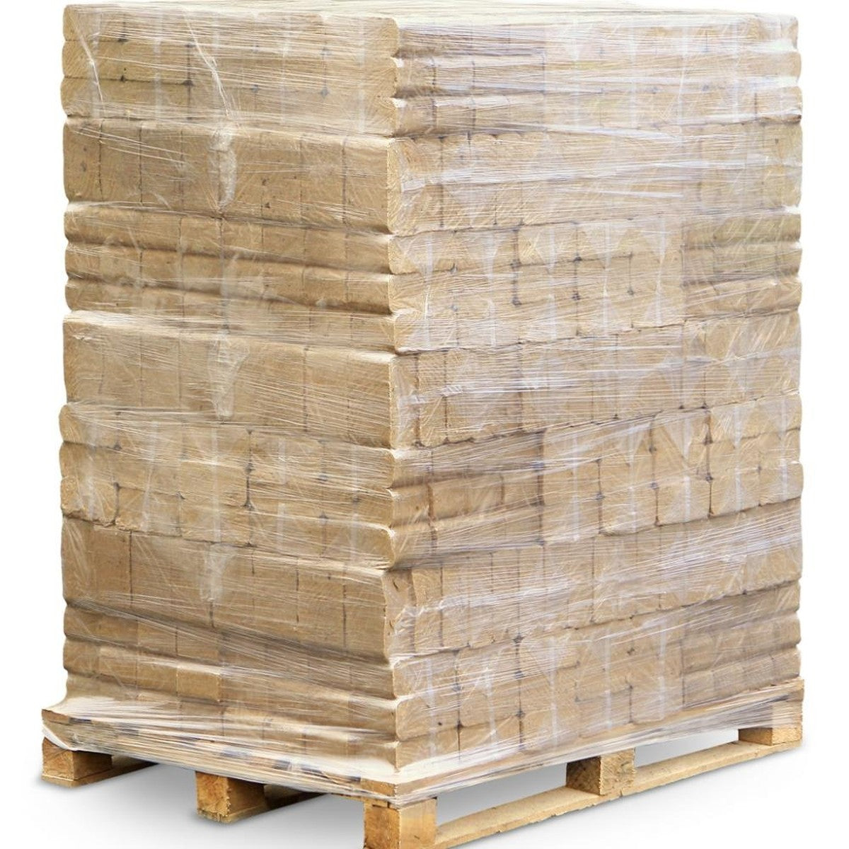 Palette de bois densifié 100 % résineux sous film