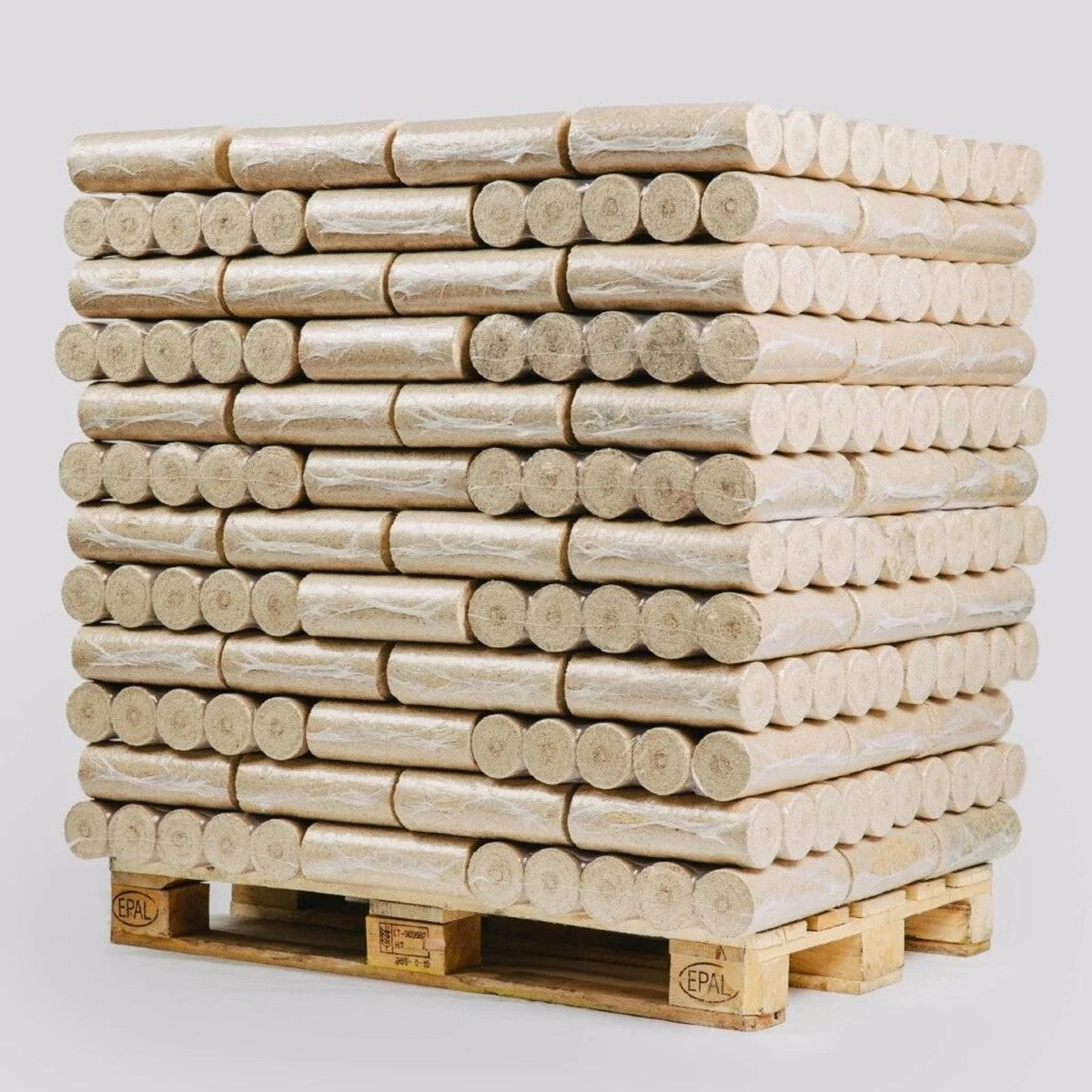 Palette de briquettes de bois Pellini sans trou